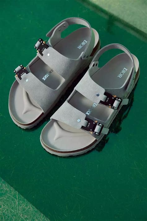 birks dior|Dior birkenstock collab sandals.